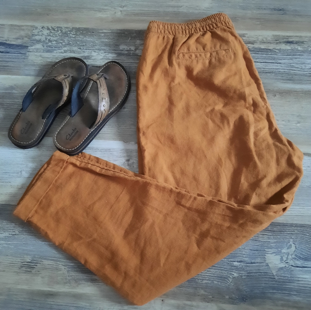 Linen Blend Pants